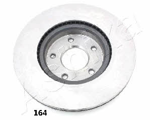 Front brake disc ventilated Ashika 60-01-164
