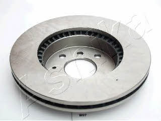 Ashika 60-0W-007 Front brake disc ventilated 600W007