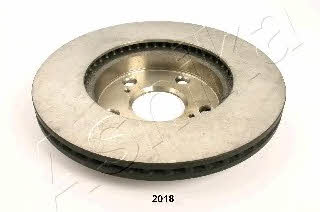 Ashika 60-02-2018 Front brake disc ventilated 60022018