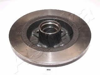 Ashika 61-04-400 Rear brake disc, non-ventilated 6104400