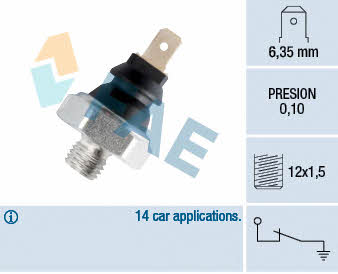 FAE 11600 Oil pressure sensor 11600