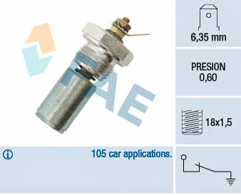 FAE 12260 Oil pressure sensor 12260