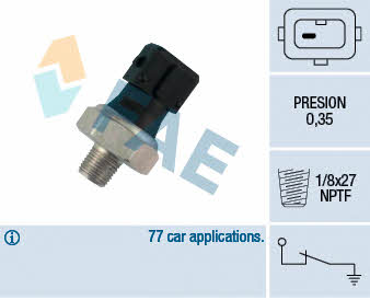 FAE 12470 Oil pressure sensor 12470