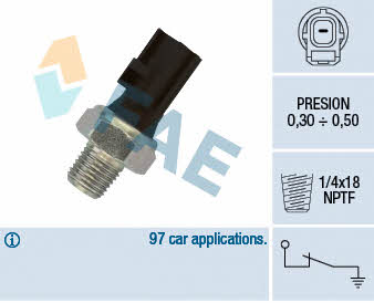 FAE 12610 Oil pressure sensor 12610