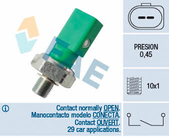 FAE 12832 Oil pressure sensor 12832