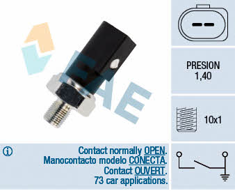 FAE 12850 Oil pressure sensor 12850