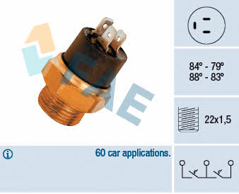 FAE 37810 Fan switch 37810