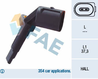 FAE 78090 Sensor ABS 78090