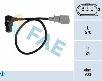 FAE 79056 Crankshaft position sensor 79056