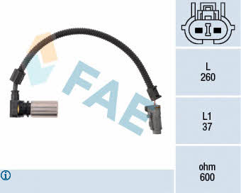 CKP sensor Seat Arosa: 79086 FAE Crankshaft position sensor