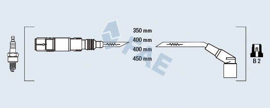 FAE 85955 Ignition cable kit 85955