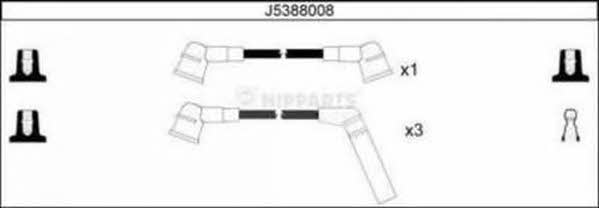 Nipparts J5388008 Ignition cable kit J5388008