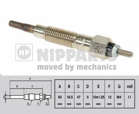 Nipparts J5711008 Glow plug J5711008
