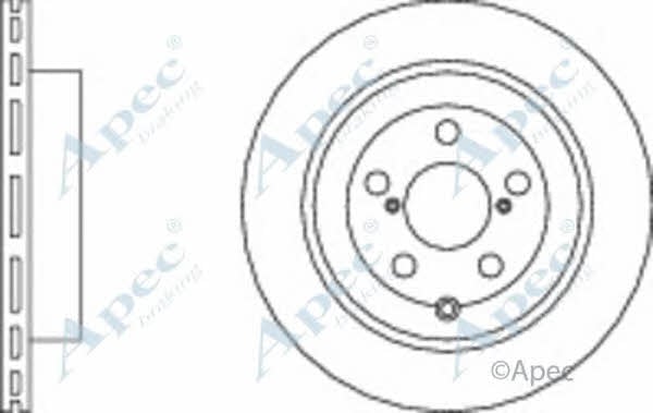 APEC braking DSK3054 Brake disc DSK3054