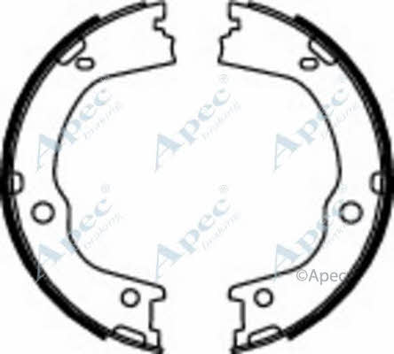 APEC braking SHU788 Parking brake shoes SHU788