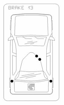 Cofle 11.6767 Parking brake cable left 116767