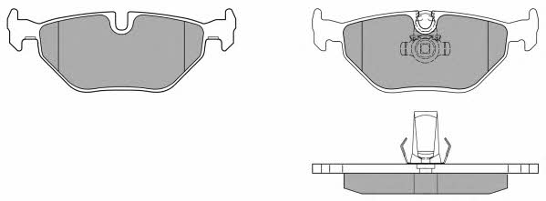 Fremax FBP-0733-01 Brake Pad Set, disc brake FBP073301