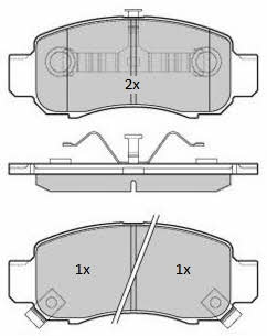 Fremax FBP-1793 Brake Pad Set, disc brake FBP1793