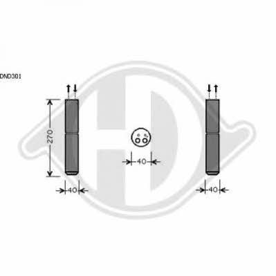 Diederichs 8603512 Dryer, air conditioner 8603512