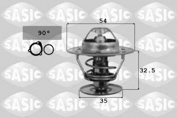 Sasic 4000374 Thermostat, coolant 4000374