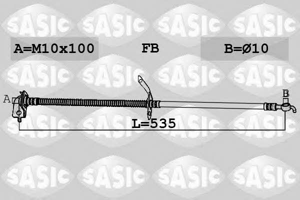 Sasic 6606250 Brake Hose 6606250