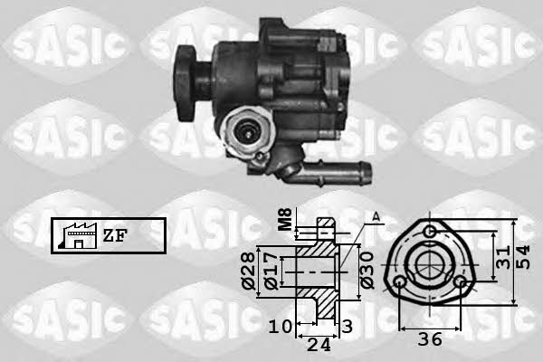 Sasic 7076009 Hydraulic Pump, steering system 7076009