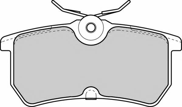 Duron DBP241319 Brake Pad Set, disc brake DBP241319