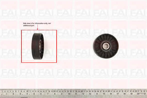 FAI T9600 V-ribbed belt tensioner (drive) roller T9600