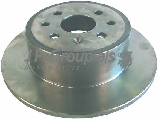 Jp Group 1263201100 Rear brake disc, non-ventilated 1263201100