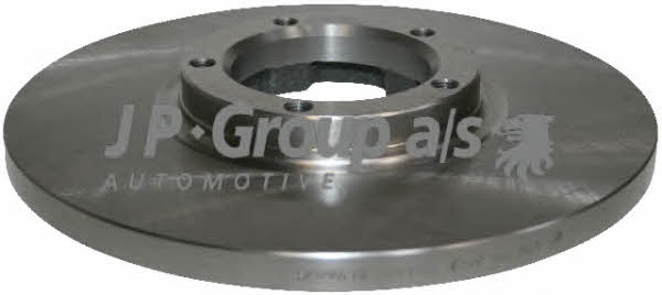 Jp Group 1563100400 Unventilated front brake disc 1563100400