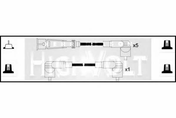 Standard OEF039 Ignition cable kit OEF039