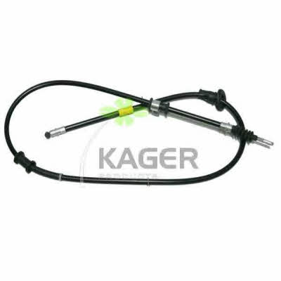 Kager 19-6296 Parking brake cable left 196296