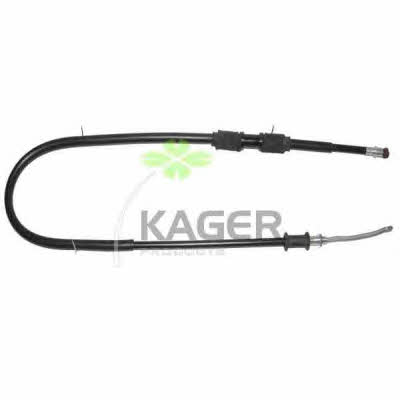 Kager 19-6299 Parking brake cable, right 196299