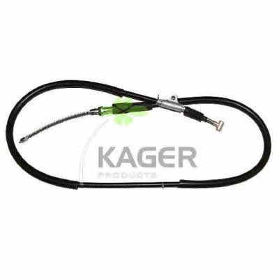 Kager 19-6356 Parking brake cable, right 196356