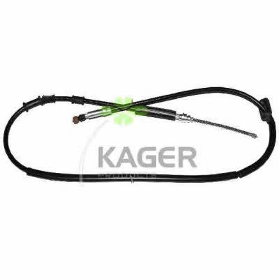 Kager 19-6437 Parking brake cable, right 196437