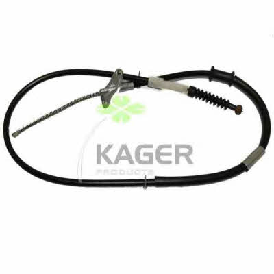 Kager 19-6512 Parking brake cable, right 196512