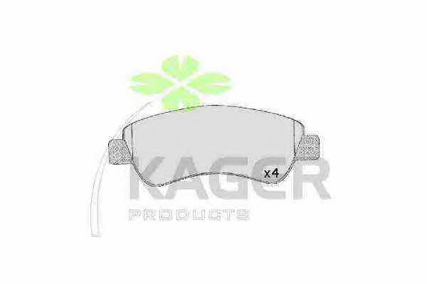 Kager 35-0077 Brake Pad Set, disc brake 350077