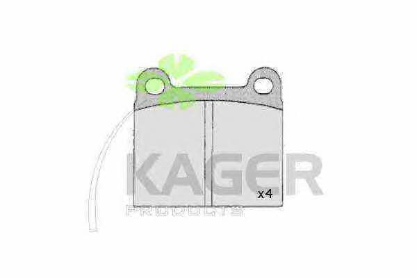 Kager 35-0366 Brake Pad Set, disc brake 350366