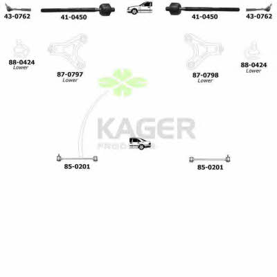  80-0691 Wheel suspension 800691