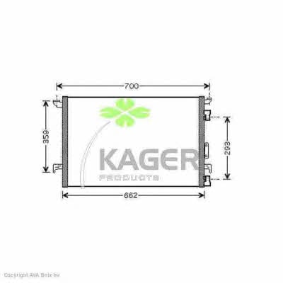 Kager 94-5268 Cooler Module 945268