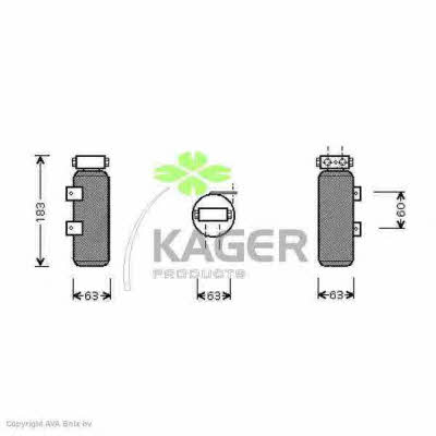 Kager 94-5478 Dryer, air conditioner 945478