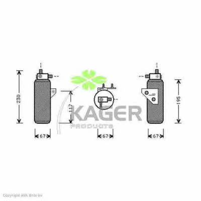Kager 94-5557 Dryer, air conditioner 945557