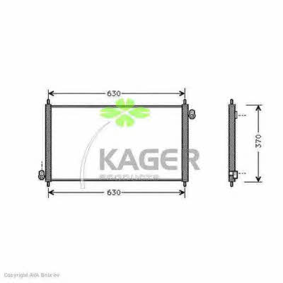 Kager 94-5823 Cooler Module 945823