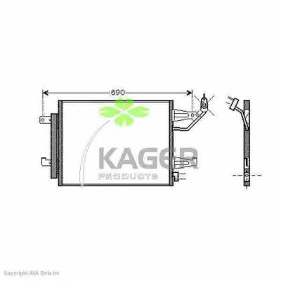 Kager 94-5926 Cooler Module 945926
