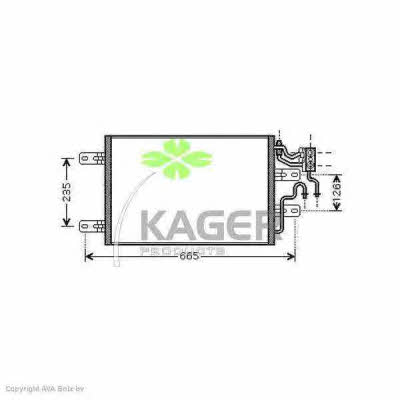 Kager 94-6124 Cooler Module 946124