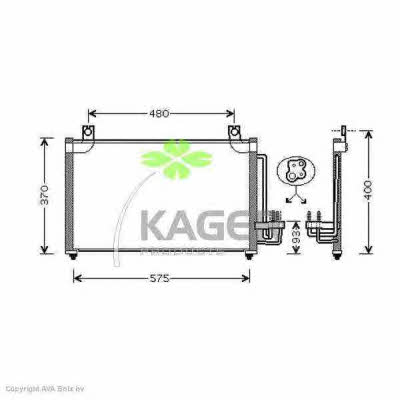 Kager 94-6236 Cooler Module 946236