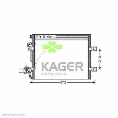 Kager 94-6244 Cooler Module 946244