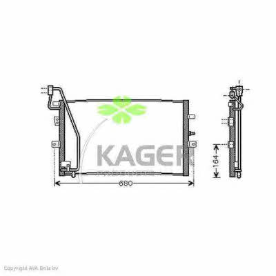 Kager 94-6251 Cooler Module 946251