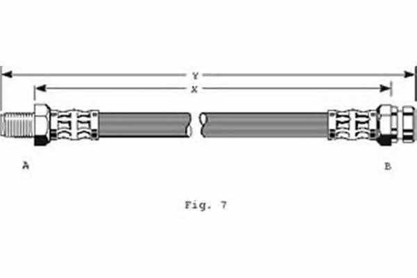 Girling 9002234 Brake Hose 9002234