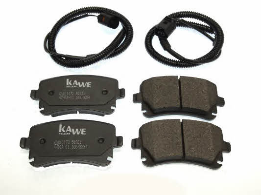 Kawe 810072 Brake Pad Set, disc brake 810072